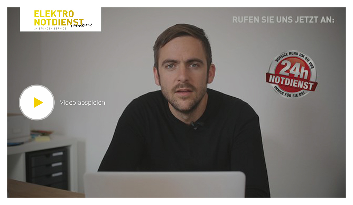 Hamburger Elektro Notdienst Video